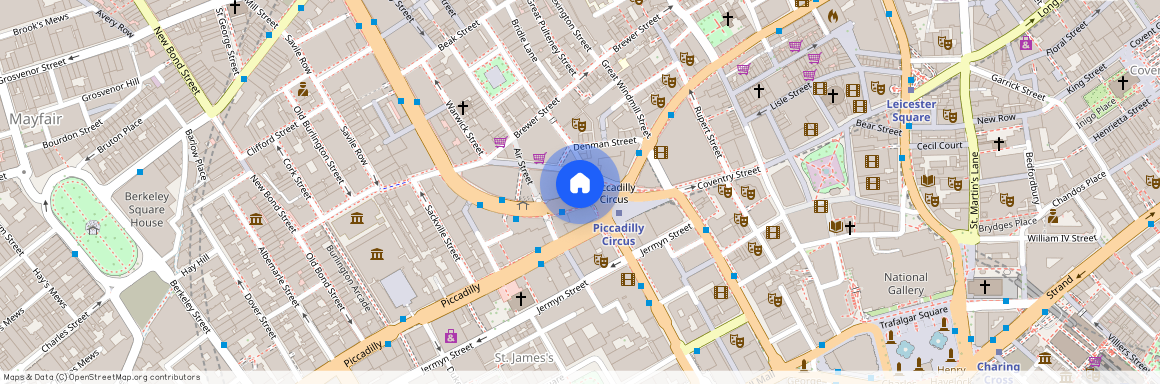 Swallow Street, Piccadilly, W1B