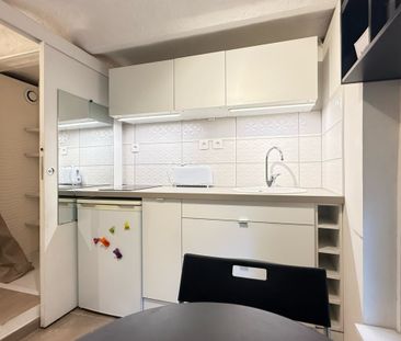 STUDIO MEUBLE DE 20 M2 EN REZ-DE-JARDIN QUARTIER AGUILLON PR - Photo 2