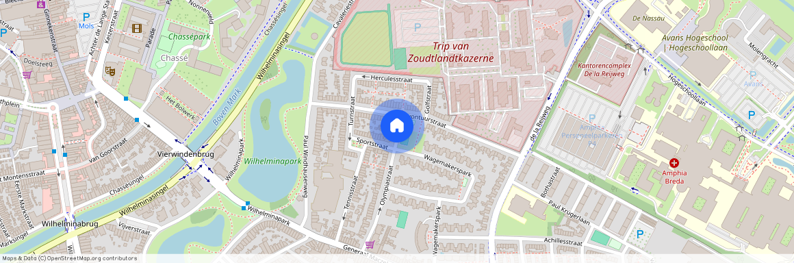 Sportpark, 4818 TP, Olympiastraat, Breda