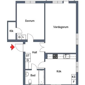 Valsverkaregatan 3 A, Motala – 2 r.o.k – 64 kvm - Photo 2