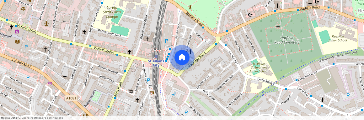 Granville Road, St. Albans, Hertfordshire, AL1