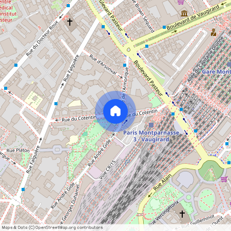 Building Rue du Cotentin - evengestion - 1045045 - PAR, Rue du Cotentin, Paris