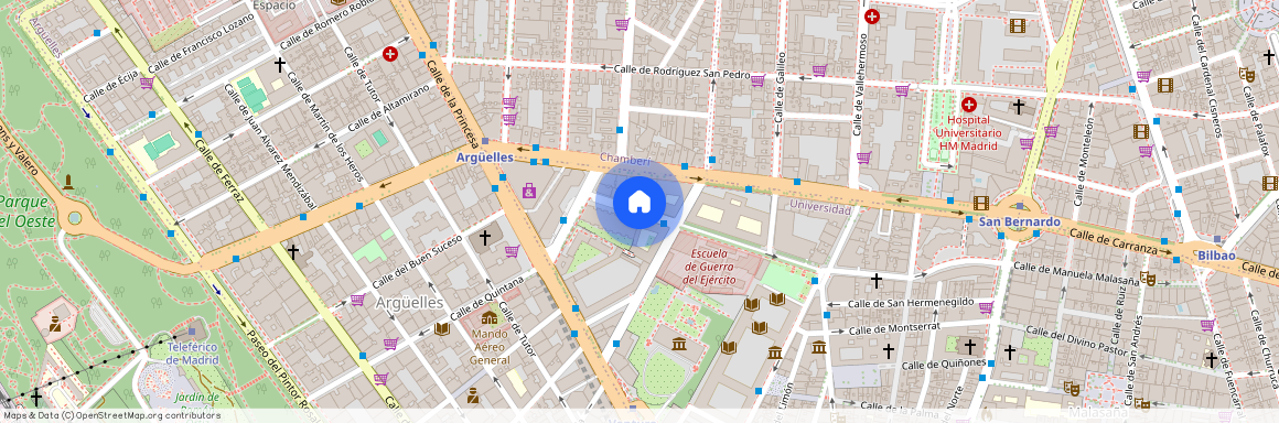 Calle de Santa Cruz de Marcenado, Madrid, Community of Madrid 28015