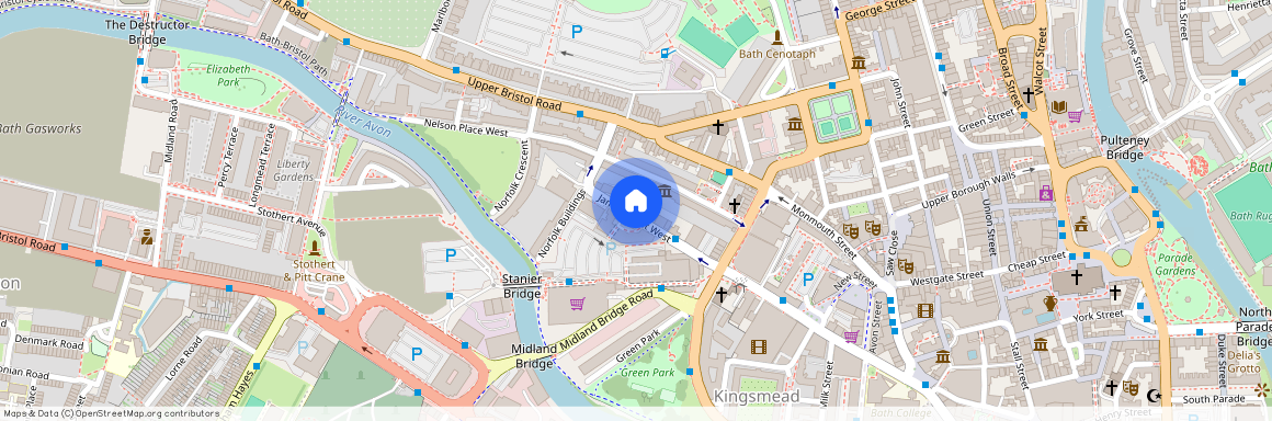 James Street West, First Floor Flat, Bath, BA1