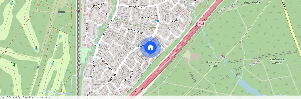 Lyon Close, Crawley, Maidenbower