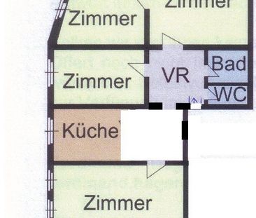 Sehr gut eingeteilte 4-Zimmer Wohnung in Krems-Zentrum - Foto 3