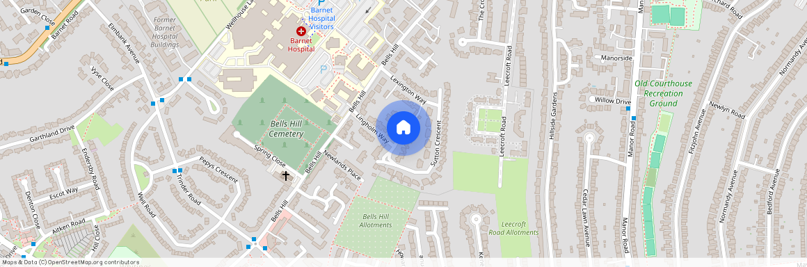 Sutton Crescent, High Barnet, Hertfordshire, EN5