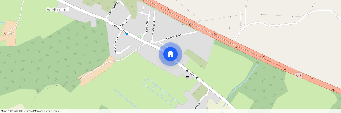 Heol Y Foel, Foelgastell SA14