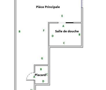 1 pièce - Meublé - 17 m² - RDC - Colocation non autorisée - Photo 1