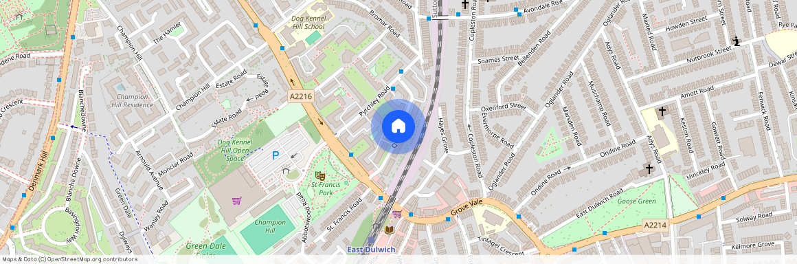 Two Bedroom Flat to Let, Quorn Road, SE22, London