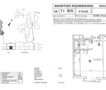 Location appartement t1 36 m² à Nantes (44000) St Donatien/Jardin d... - Photo 1