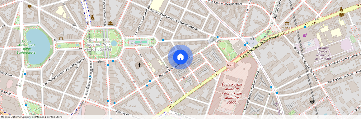 Rue Franklin, 116, 1000, Bruxelles