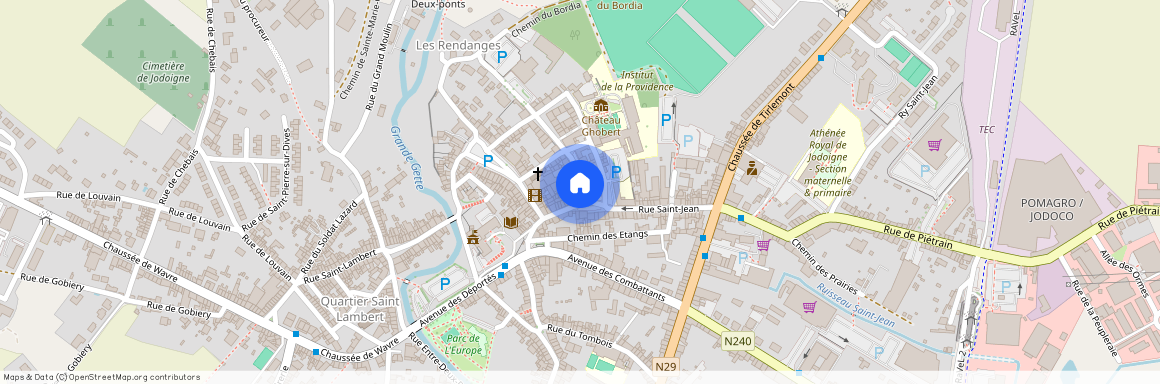 Place Docteur Edouard Lodewijckx, 2, B, 1370, Jodoigne