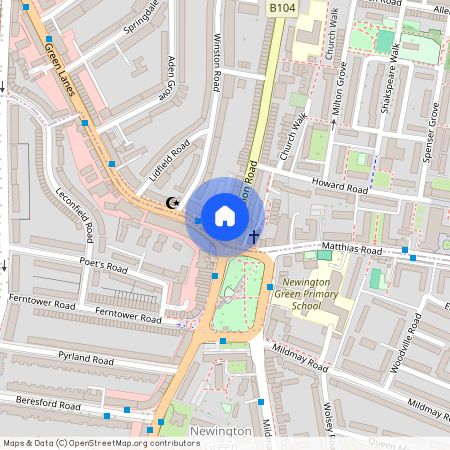 Newington Green, Holland House, N16