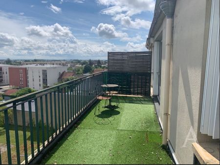 Location appartement 2 pièces, 52.37m², Châteauroux - Photo 5