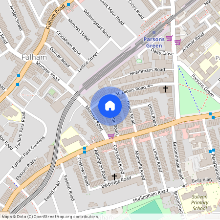 Eddiscombe Road, SW6 4TZ, London