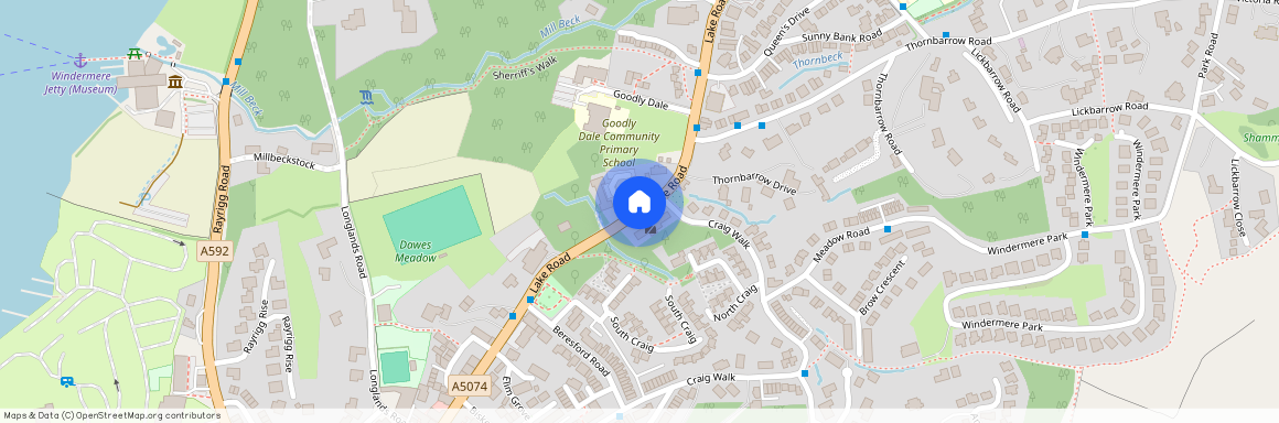 3 Brookside Cottages, Lake Road, Windermere. LA23 2BX