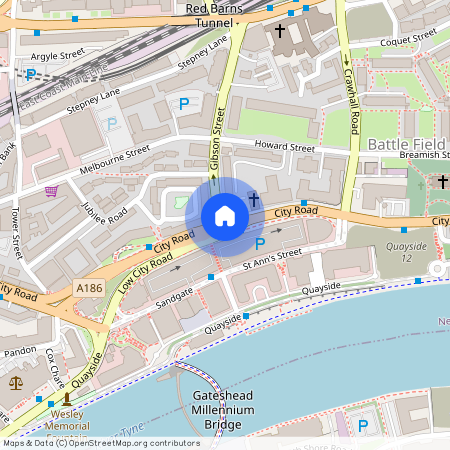 City Road, Quayside, Newcastle upon Tyne, NE1
