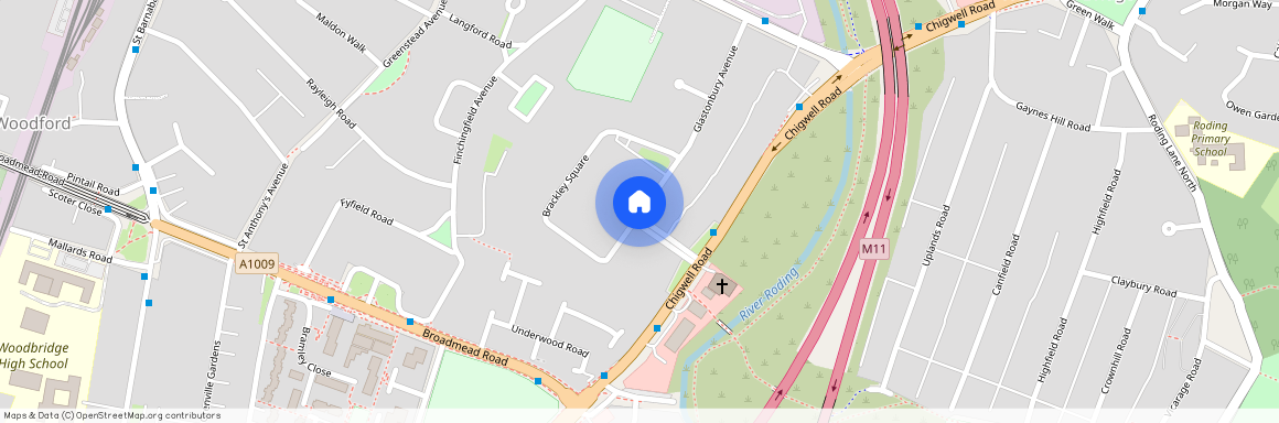 Brackley Square, Woodford Green