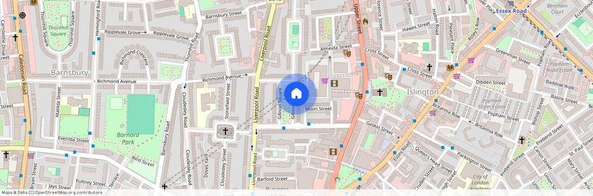Gibson Square, Islington, London, N1