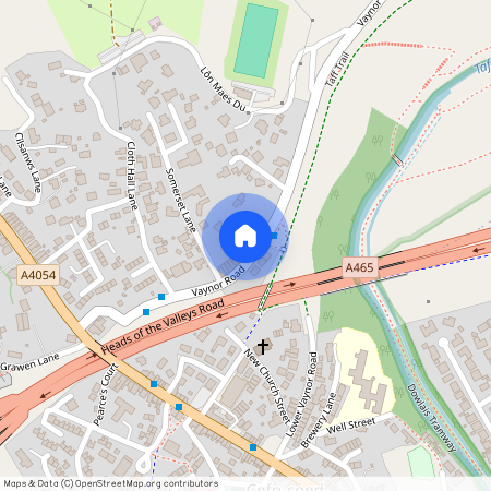 Vaynor Villas, Upper Vanyor Road, Cefn Coed, Merthyr Tydfil, CF48 2NR