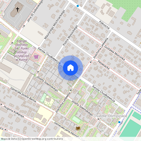 ul. Chodkiewicza, Kutno, kutnowski, łódzkie