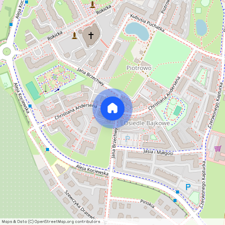 ul. Christiana Andersena, Tczew, tczewski, pomorskie