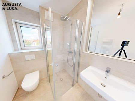 Perfekt für Studenten! 1- Zimmer-Apartment im Augusta & Luca mit Dachterrasse - Photo 5