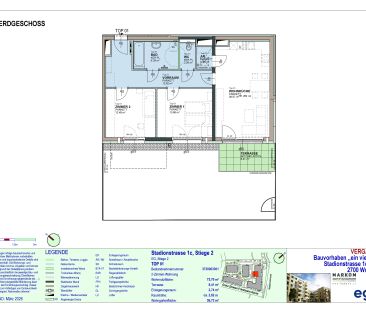 3-Zimmer-Wohnung mit Terrasse und Garten, Top 1 - Foto 3