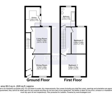 2 bedroom terraced house to rent - Photo 4