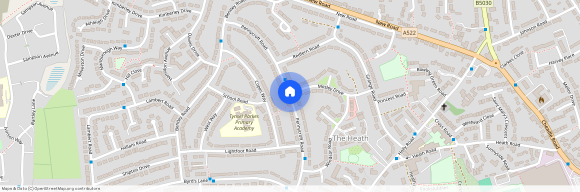 Pennycroft Road, Uttoxeter ST14