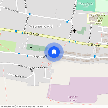 Caergynydd Road, Waunarlwydd, Swansea