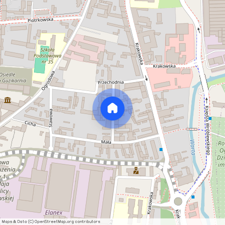 ul. Mokra, Stare Miasto, Częstochowa, śląskie