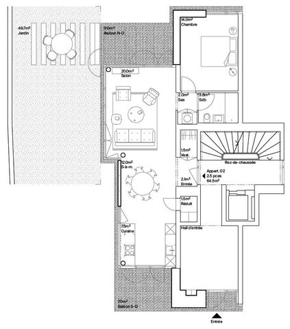 Beautiful new 2.5-room apartment with private garden! - Photo 5