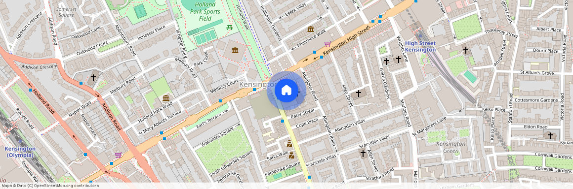 Kensington High Street, London W8