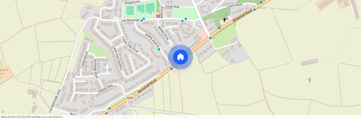 Castle Mount, Whitehall Grange, New Farnley