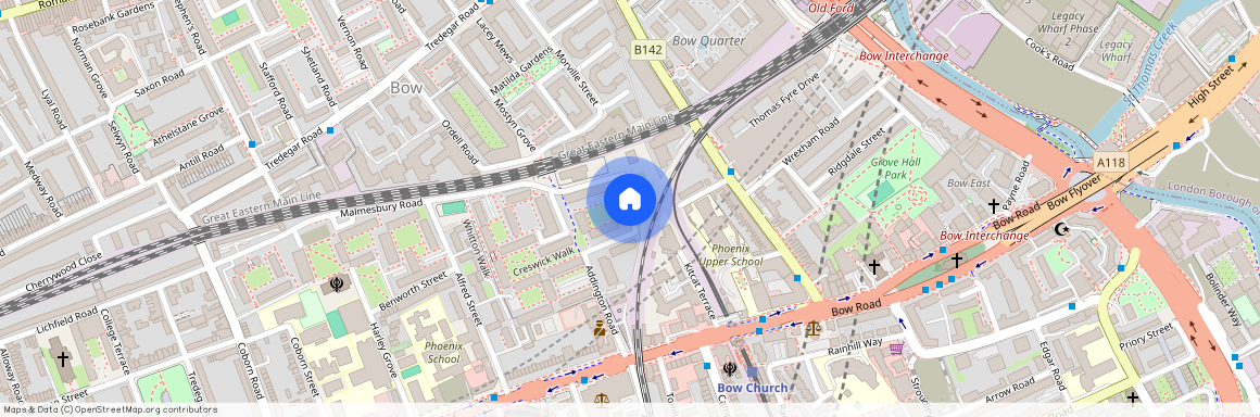 Caxton Grove, Bow, London