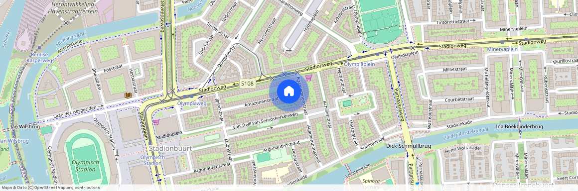 Stadionbuurt, 1076 LJ, Amazonenstraat, Amsterdam