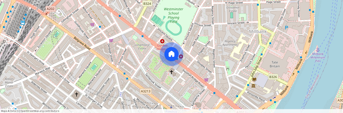 Vauxhall Bridge Road, London, SW1V