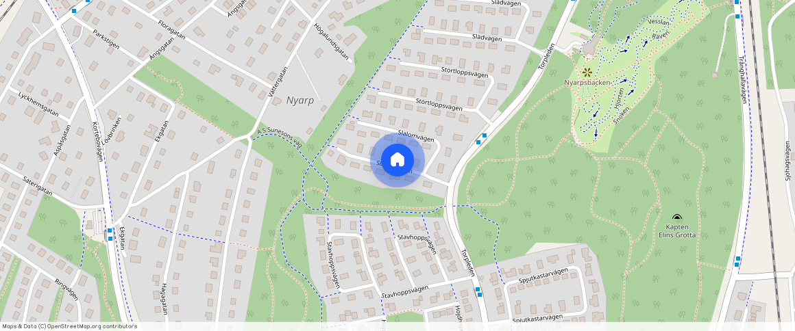 Slalomvägen, Bankeryd