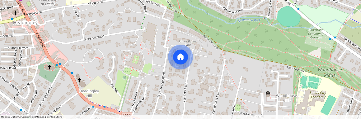 11 North Hill Road, Leeds, LS6 2EN, Hyde Park