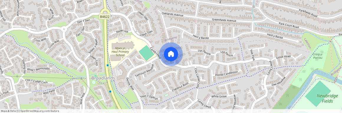 Llys Eglwys, Broadlands, Bridgend County Borough, CF31 5DT