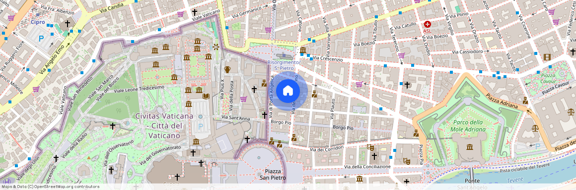 Roma, Via Delle Grazie - Prati Cola Di Rienzo