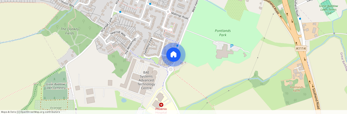 Eastwood Park Great Baddow Chelmsford Essex