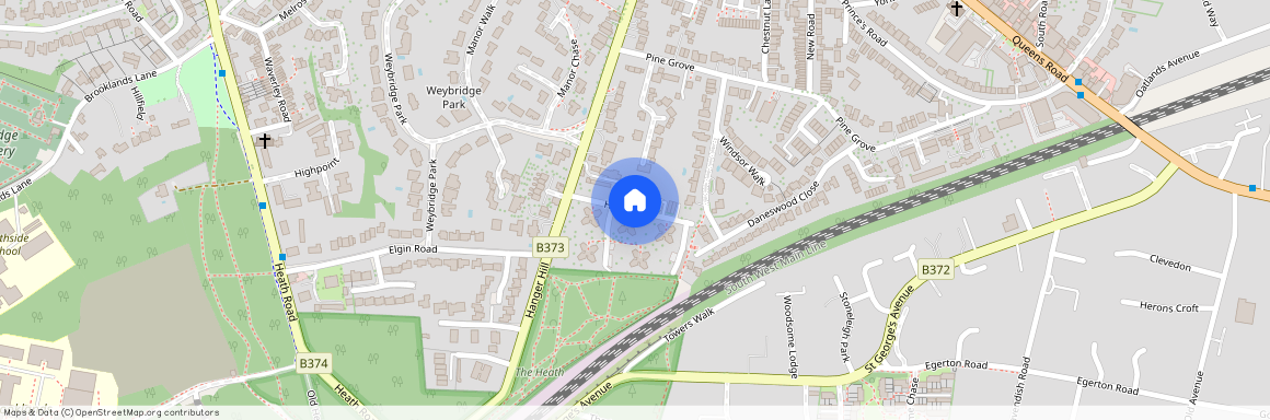 Heathside, Weybridge, Surrey, KT13