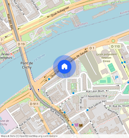 HAUTS-DE-SEINE (92), - ILE-DE-FRANCE, CLICHY (92110)