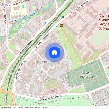 ul. Podchorążych 13, Jakubskie Przedmieście, Toruń, kujawsko-pomorskie