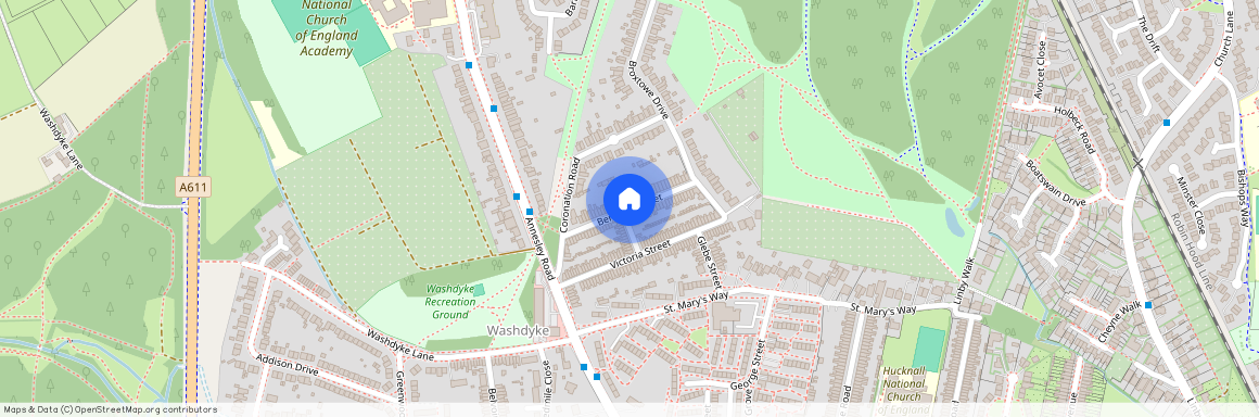 Bentinck Street, Hucknall, Nottingham