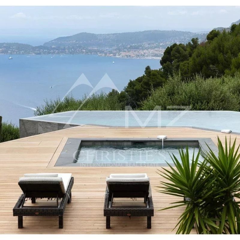 Cap-d'Ail - Villa contemporaine avec vue mer panoramique - Photo 1