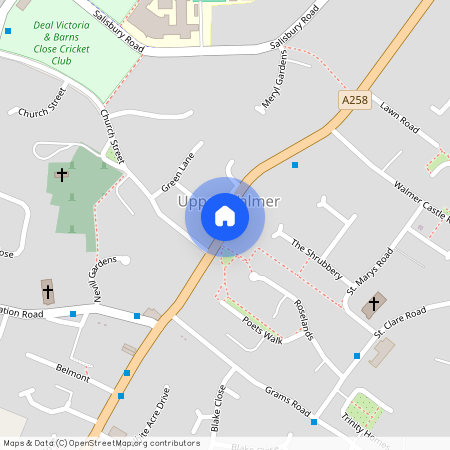 Dover Road, Deal, CT14